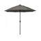 California Umbrella 7.5' Bronze Aluminum Market Patio Umbrella, Pacifica Taupe 194061336854 - alternate 1